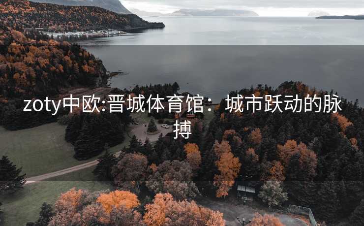 zoty中欧:晋城体育馆：城市跃动的脉搏